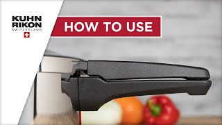 DUROMATIC® Pressure Cooker how to lock  KUHN RIKON [upl. by Siward]