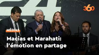 quotYa rayahquot chanté en duo par Enrico Macias et Sanae Marahati à Rabat [upl. by Lilybel]