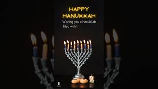 Happy Hanukkah 2023  Hanukkah Wishes  20231104 [upl. by Ahsekam]