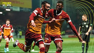 HIGHLIGHTS  Motherwell 21 Dundee United  Late Lennon Miller winner sends hosts to SemiFinal [upl. by Cioban]