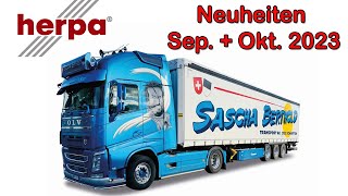 Herpa Neuheiten September und Oktober 2023 [upl. by Audwin]