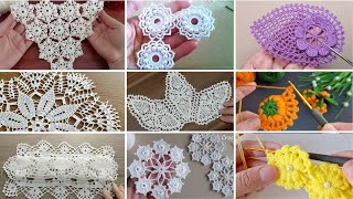 EASY and BEAUTIFUL Border Lace Crochet Patterns for every thing lacesample viral trending beauty [upl. by Nerte76]