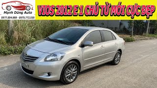 Hơn 200 Triệu TOYOTA VIOS 2012 Tư Nhân 1 Chủ Mẫu Xe Quốc Dân [upl. by Nnairrehs]