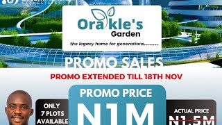 ORAKLES GARDEN ESTATE  The Most Affordable Land Deal of The Century land [upl. by Etna513]