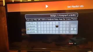 How to configure m3u playlist player for Roku IPTV [upl. by Ciryl]