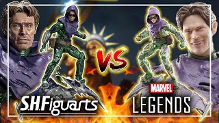 Duende Verde SH Figuarts VS Marvel Legends SpiderMan No Way Home 🕷🔥  El Tio pixel [upl. by Marr]