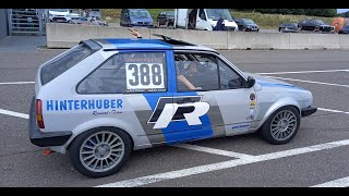 Meppen Youngtimer Trackday 08062024 Onboard VW Polo 86c [upl. by Inafets]