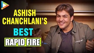 Rapid Fire  Ashish Chanchlani EXCLUSIVE On Shah Rukh Khan Salman amp Aamir  YouTube FanFest Mumbai [upl. by Given]