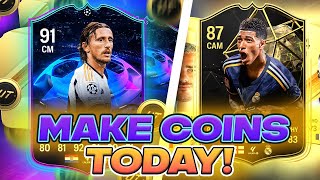 DOUBLE YOUR COINS With The BEST Trading Method on EA Sports FC Make Coins Easily On EAFC 24 [upl. by Yorgerg]