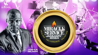 JANUARY 2024 MIRACLE SERVICE WITH APOSTLE JOSHUA SELMAN  28I 01I 2024 [upl. by Emirak]