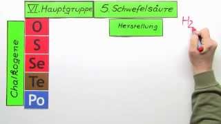 Die Herstellung von Schwefelsäure  Chemie  Allgemeine und anorganische Chemie [upl. by Liss]