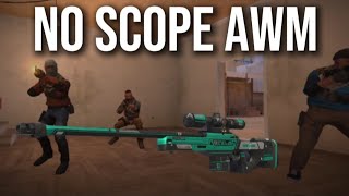 No Scope Awm Challenge  TDM gameplay •Sand Yards• Standoff 2 [upl. by Cirdor]