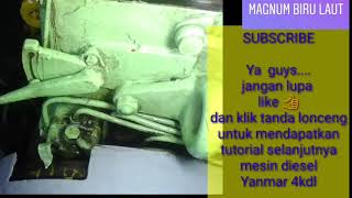 CARA PALING SIMPEL SETTING VALVE YANMAR 4KDL [upl. by Ronacin630]