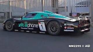 Maserati MC12 Corsa INSANE SOUND  Start and HUGE REVS [upl. by Bibby]