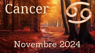 ♋CANCER NOVEMBRE 2024  Rien ne peut vous arrêter [upl. by Saba]