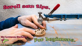 Scroll saw tips for beginners [upl. by Natalina]