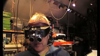 Modded headband magnifier [upl. by Yelich452]