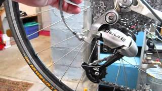 Rear Derailleur Adjustment Part 2 [upl. by Leonsis]