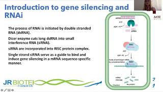 Fundamentals of Plant Gene Silencing Virus Induced Gene Silencing VIGS Lecture  Part 1 [upl. by Cassandry]