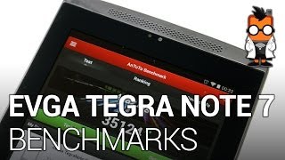 EVGA Nvidia Tegra Note 7  Tegra 4 Tablet Benchmarks [upl. by Hardunn]