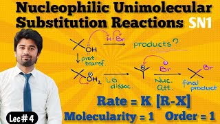 Nucleophilic Unimolecular Substitution Reactions SN1 Reactions Nucleophilic Substitution Reactions [upl. by Econah]