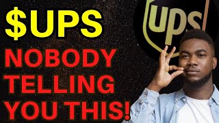 UPS Stock United Parcel Service stock UPS STOCK PREDICTION UPS STOCK analysis UPS stock news today [upl. by Hughmanick]