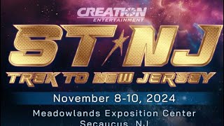 Star Trek NJ convention at Meadowlands Expo Join Joe Zapata at convention Live long and Prosper 🖖 [upl. by Lienhard786]