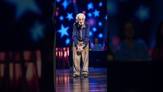 The old man terrified the audience on AGT😱americasgottalent magic shorts agt miracle [upl. by Dlaniger]