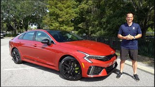 Is the 2025 Kia K5 GT a BETTER sport sedan than a Lexus IS350 [upl. by Ahsimat701]