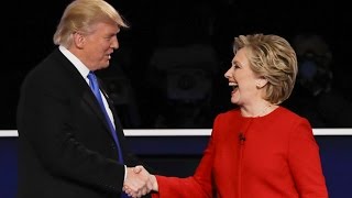 Inilah momenmomen penting dalam debat ClintonTrump [upl. by Teresina890]