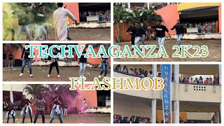 TECHVAAGANZA 2K23 FLASHMOB  DEPARTMENT OF CSE  VAAGDEVI COLLEGE OF ENGINEERING [upl. by Dalila]