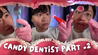 ASMR  Top 4 Dentist Eats Candy from your Teeth 🦷 Part 2 [upl. by Gesner]