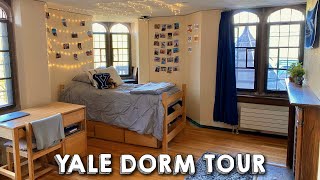 YALE COLLEGE DORM TOUR 2022  Old Campus Single Suite [upl. by Yentnuoc]