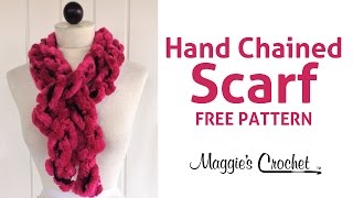 3 Minute Starbella Arctic Hand Chained Ruffled Scarf  Right Handed [upl. by Cheston590]