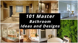 101 Master Bathroom Ideas and Designs [upl. by Cai]