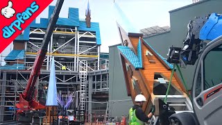 Disneyland Paris Adventure World Construction Update [upl. by Barbuto]