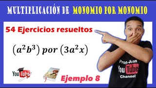 🔴 👉 Multiplicación De Monomio Por Monomio PASO A PASO  💥 Súper FÁCIL Para PRINCIPIANTES ✅ [upl. by Ecirehs]