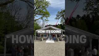 How the wedding started 🔥🥰 freietrauung hochzeit wedding weddingshorts love fireworks [upl. by Ilil]