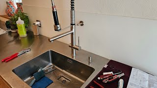 Auslauf Armatur reparierenverliert Wasserarmaturenreparatur [upl. by Hewes132]