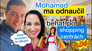 VLOG MOHAMED MA ODNAUČIL BEHAŤ PO SHOPPING CENTRÁCH😅 [upl. by Noed556]