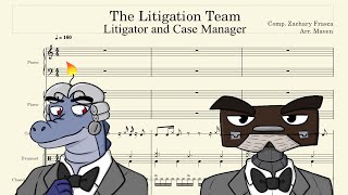 OLD Toontown Corporate Clash  The Litigation Team LitigatorCase Manager Piano Duet [upl. by Ellissa387]