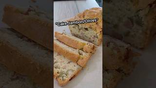 🫒Recette Cake Jambon et aux Olives facile et rapide cakesalé cakeauxolives cakejambon recette [upl. by Alpheus]