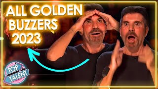 ALL 8 SENSATIONAL Golden Buzzers on BGT 2023 [upl. by Sidell]