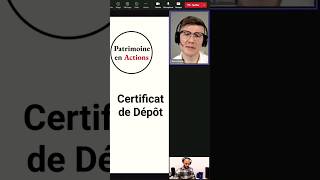 Certificat de Dépôt Négociable CDN  avantages et quotinconvénientsquot PatrimoineActions epargne [upl. by Onairam]