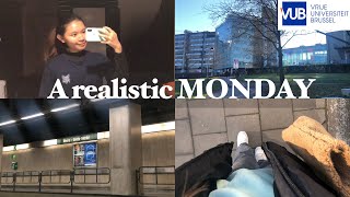 A realistic MONDAY  Short Vlog  Uni lecture studies shopping part time job etc [upl. by Kursh]