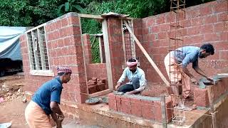 laterite stone house work [upl. by Asyral]