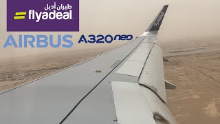 Flyadeal A320neo  Madinah to Riyadh  طيران أديل من المدينة إلى الرياض [upl. by Esyahc835]