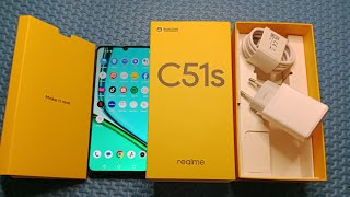 UNBOXING HP REALME C51s BELI ONLINE DI SHOPEE RAM 6 GB  INTERNAL 128 GB [upl. by Aicirtap927]