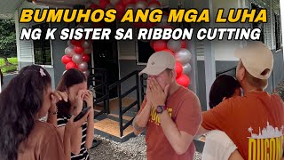 K SISTER NAGING EMOTIONAL NG MAKITA NILA ANG KANILANG BAGONG BAHAY pugongbyahero [upl. by Sitof]