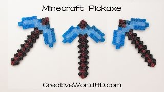 How to Make Minecraft Pickaxe  3D Printing PenScribbler DIY Tutorial [upl. by Eintihw800]